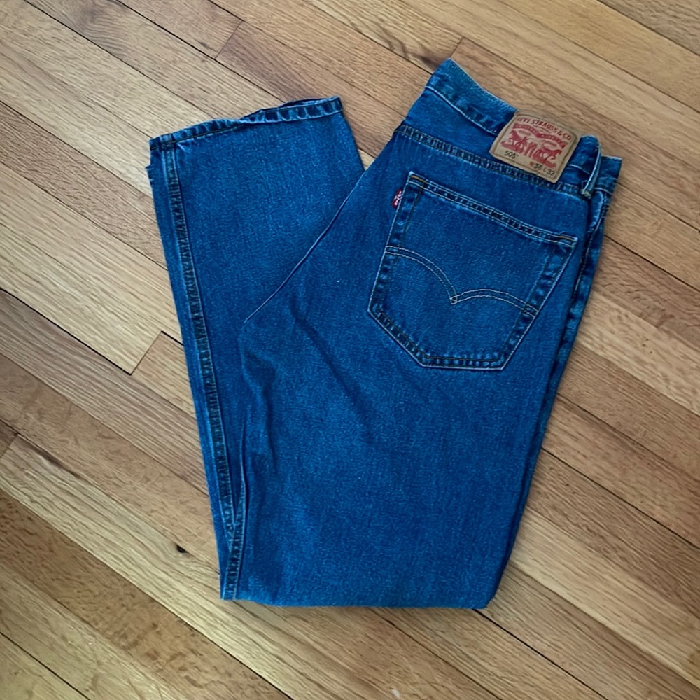 Mens Levi’s 505 36 X 32